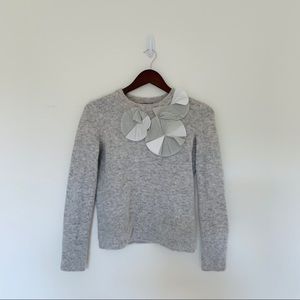 COS heather grey sweater